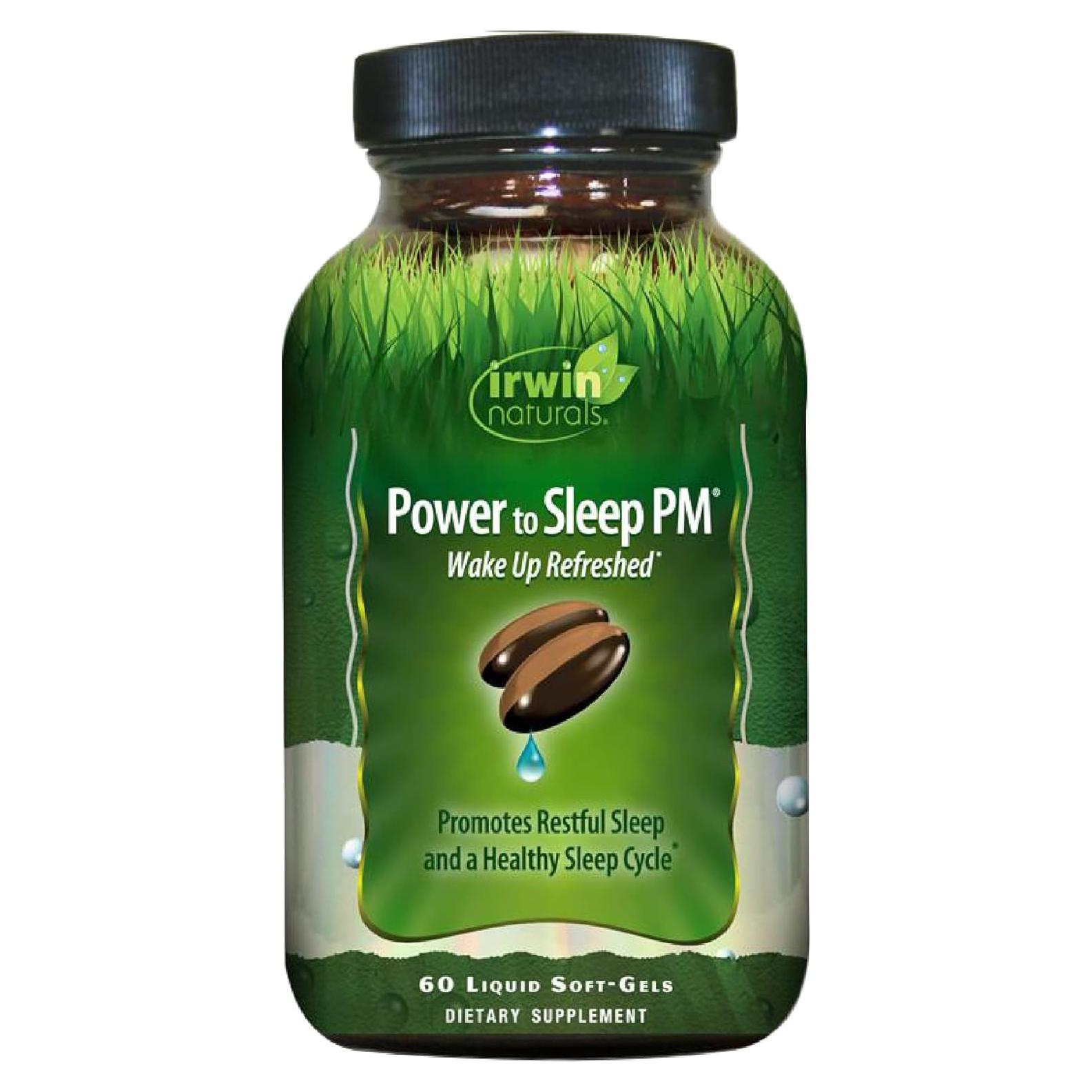 Irwin Naturals Poder para Dormir PM - 60 Gelatinas Blandas