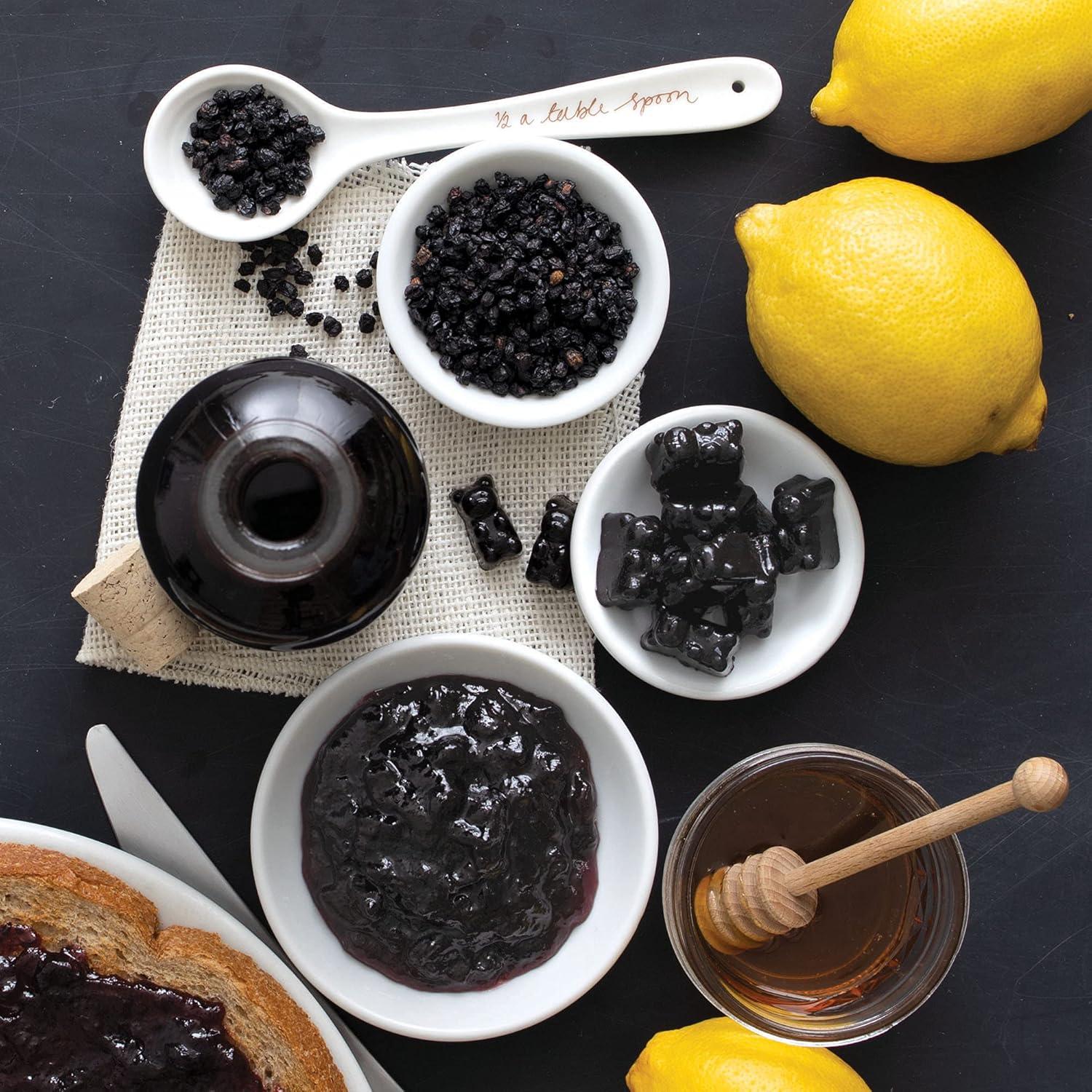 Berries de Saúco Secas Orgánicas Frontier Co-op 454g