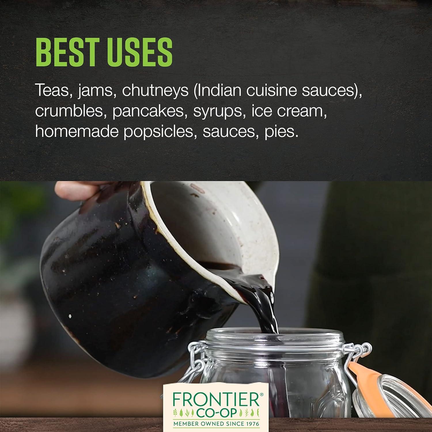 Berries de Saúco Secas Orgánicas Frontier Co-op 454g