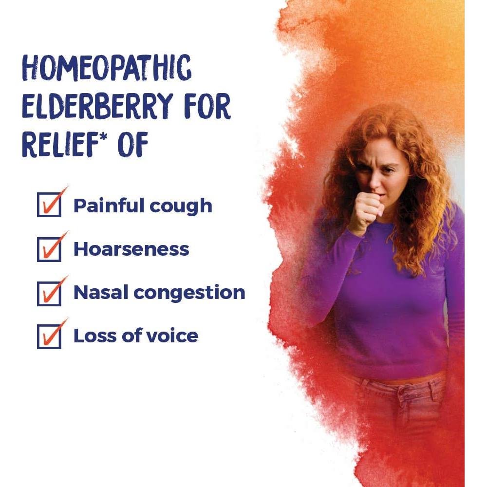 Boiron Sambucus Nigra 6C Homeopatía Alivio Tos Resfriado 240 Gránulos