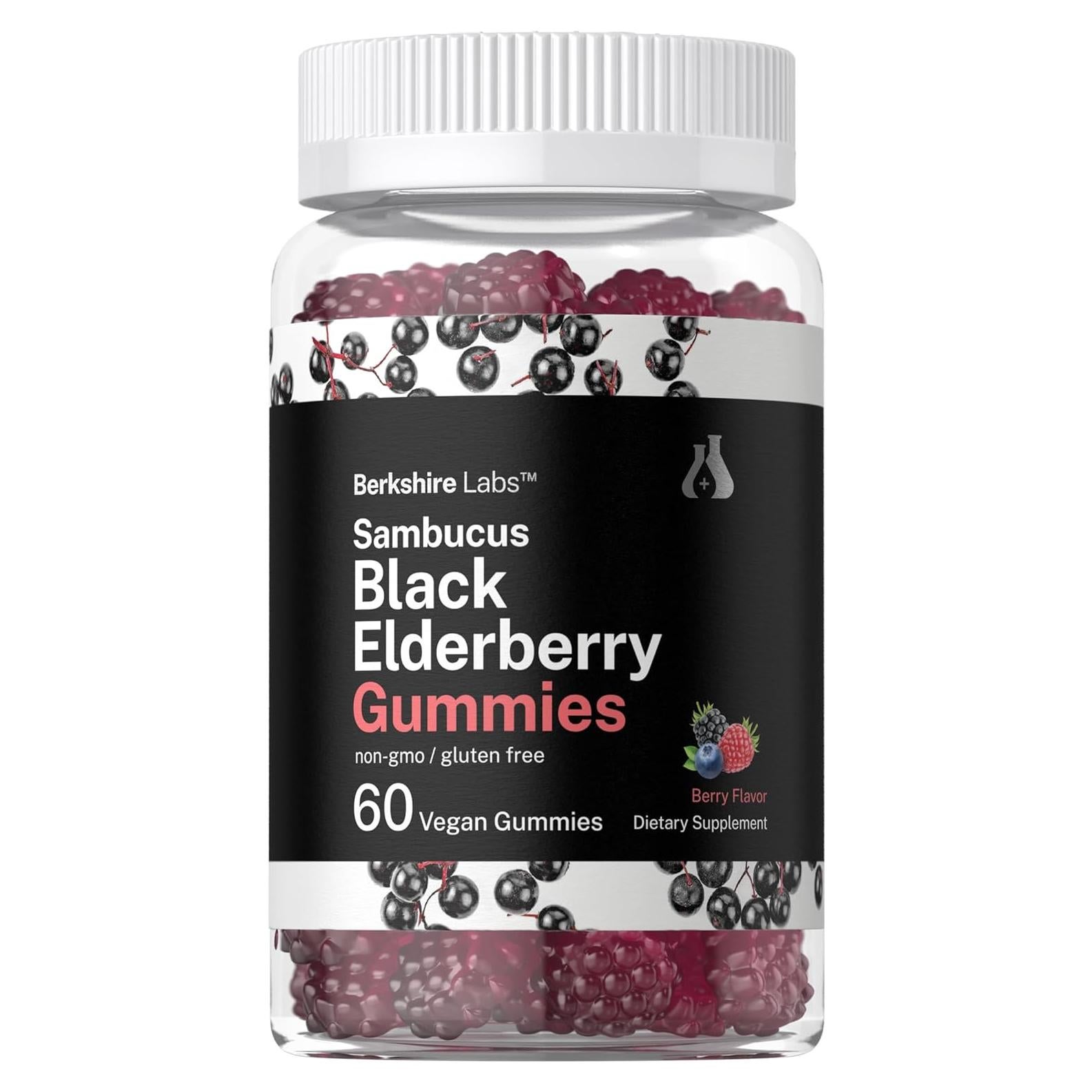 Gomitas de Saúco Negro Horbaach 60 Unidades con Zinc y Vitamina C