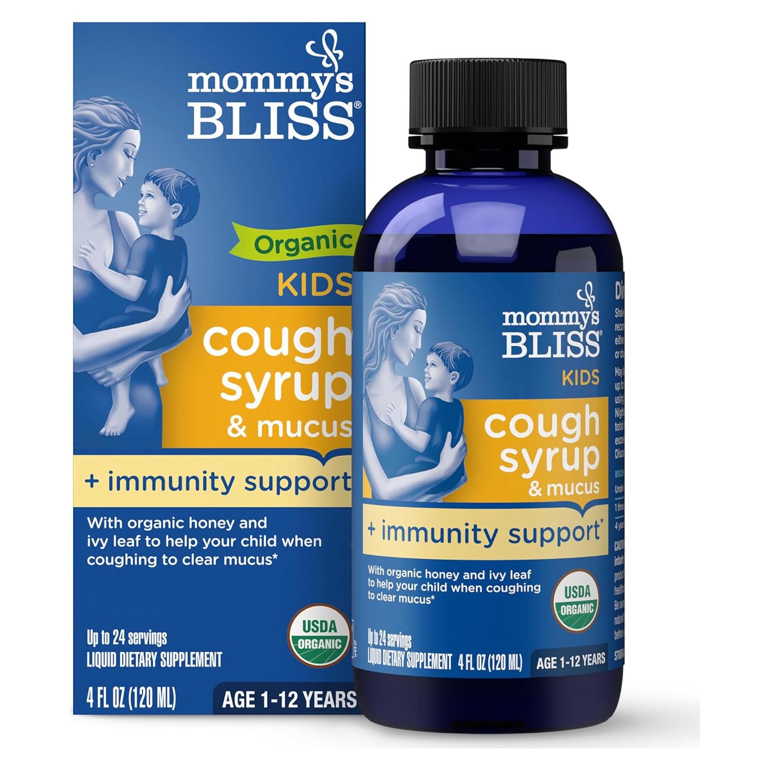 Jarabe orgánico para la tos Mommy's Bliss 118 ml niños