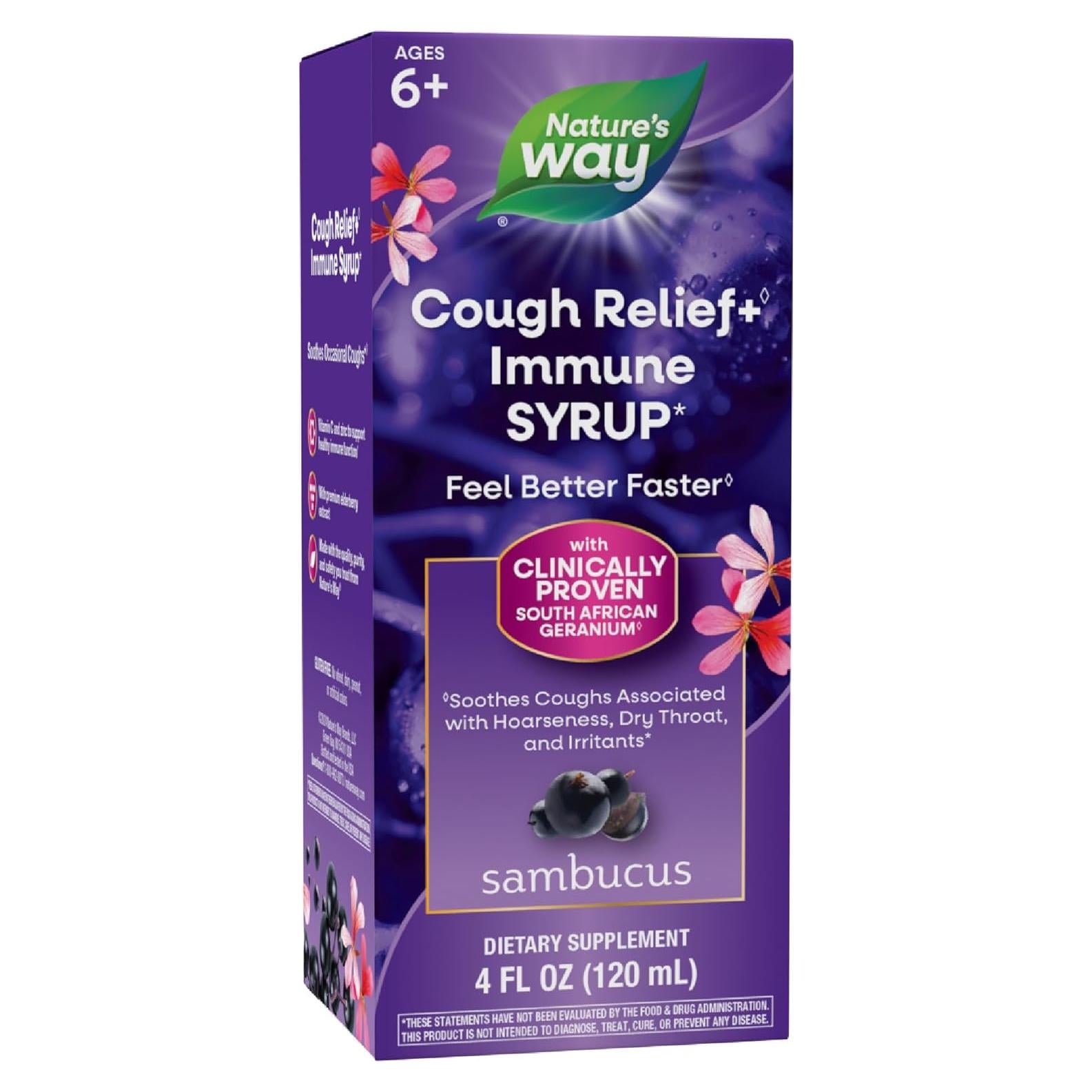 Jarabe para la Tos Sambucus Nature's Way 118 ml Inmunidad