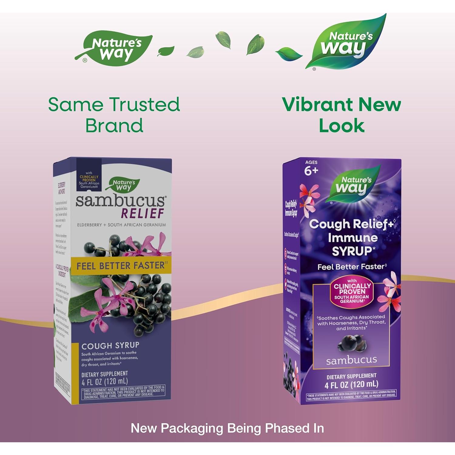 Jarabe para la Tos Sambucus Nature's Way 118 ml Inmunidad