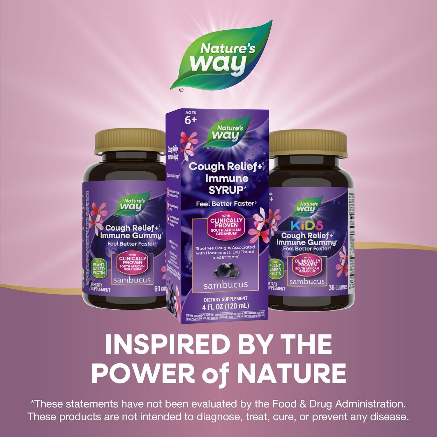 Jarabe para la Tos Sambucus Nature's Way 118 ml Inmunidad