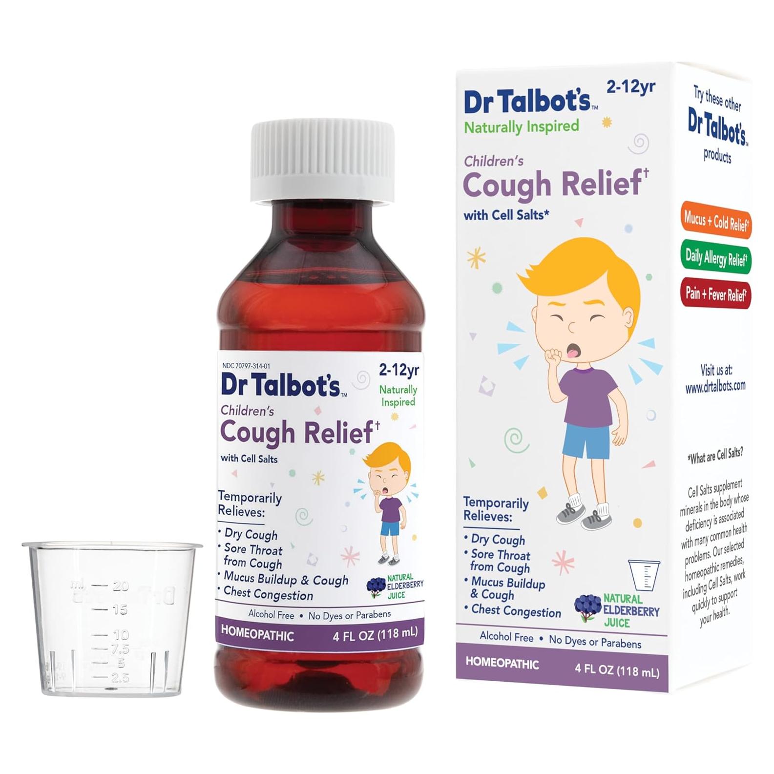 Alivio de la Tos Líquido Dr. Talbot 118 ml para Niños