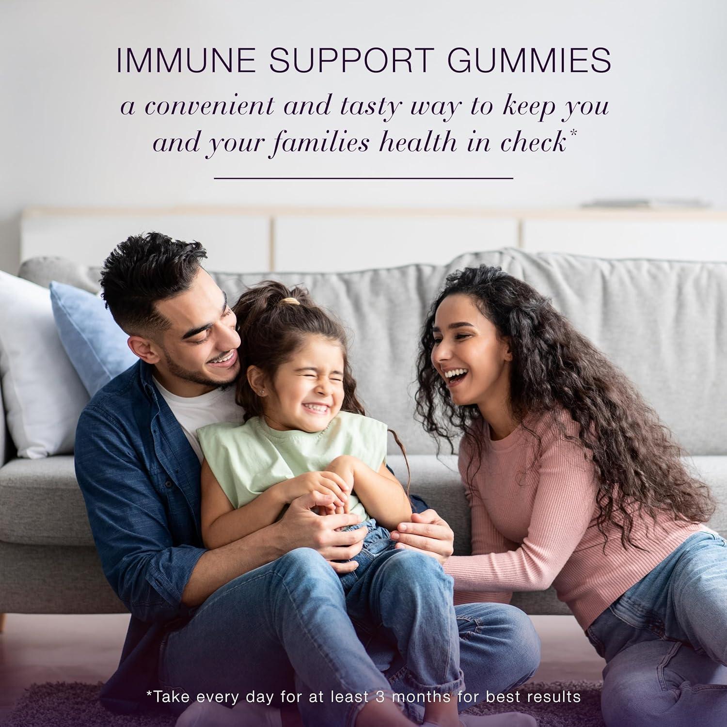 Gomitas Veganas New Nordic Sin Azúcar 60 Unidades Apoyo Inmune