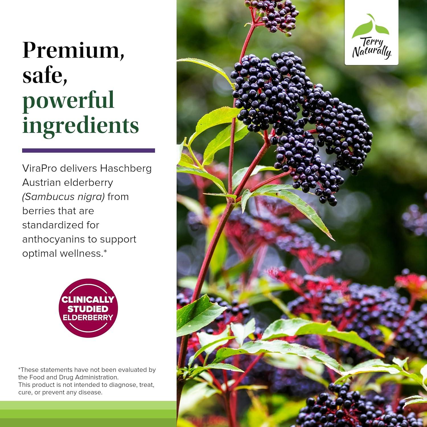 Suplemento Inmunológico Terry Naturally ViraPro - 60 Tabletas con Zinc y Selenio