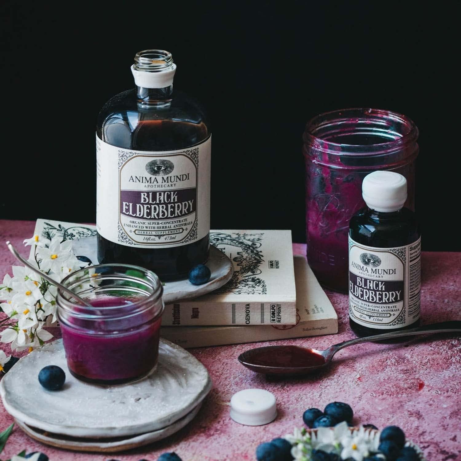 Jarabe de Saúco Negro Anima Mundi 59ml - Apoyo Inmunológico