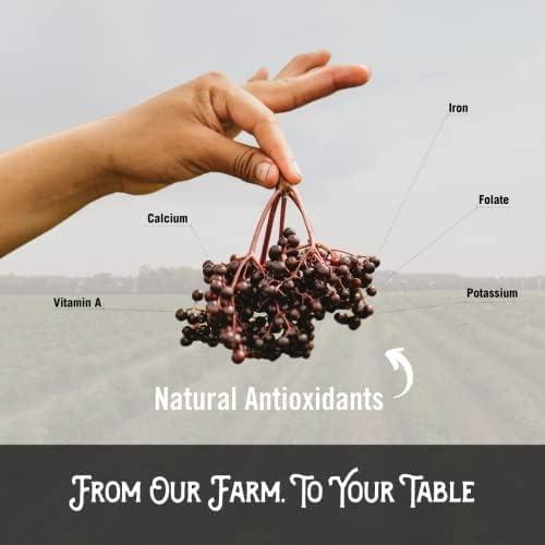 Paquete de 2 Extracto de Saúco y Jarabe de Bienestar Norm's Farms 8 Oz