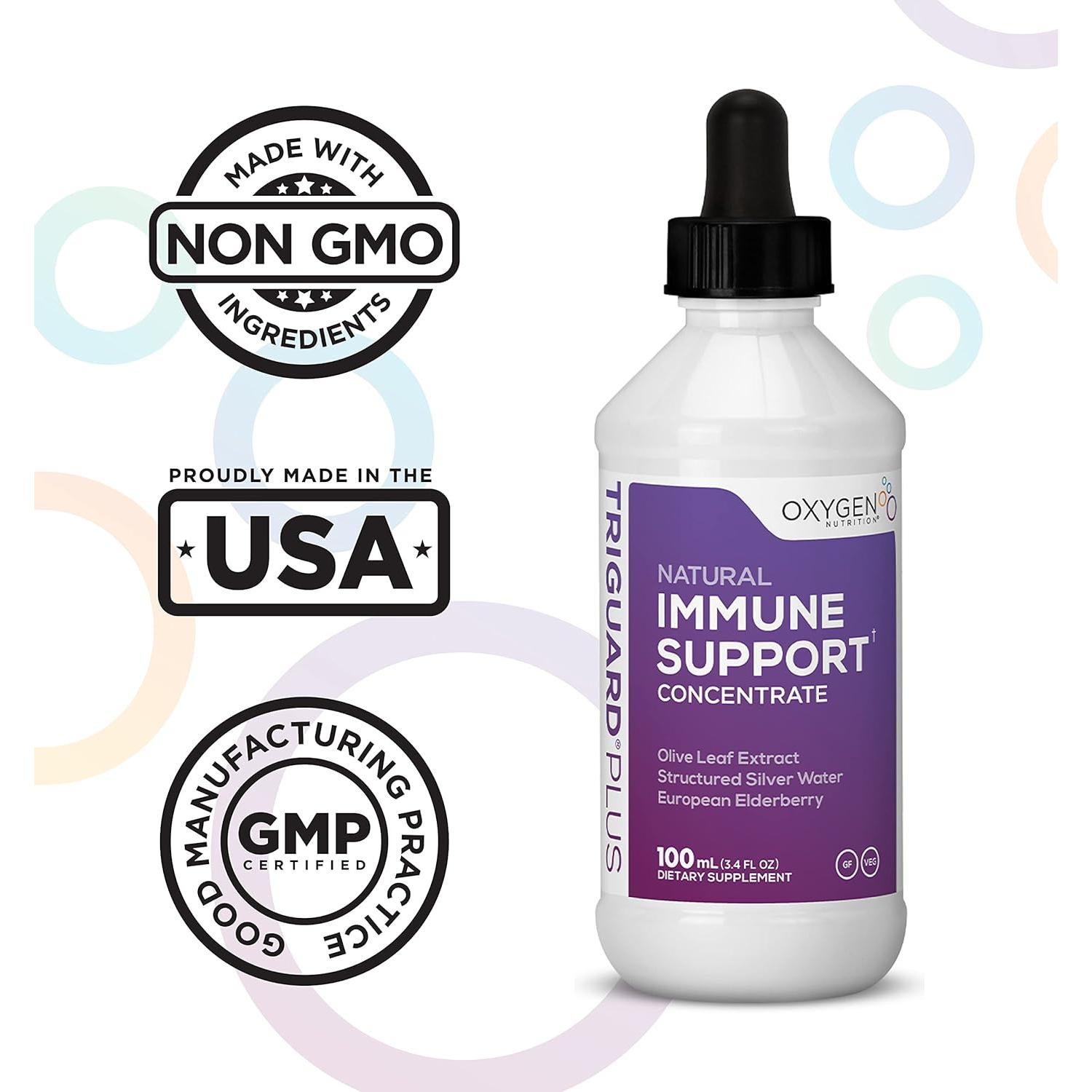 Triguard Plus 100ml | Plata Coloidal + Saúco + Hoja de Olivo