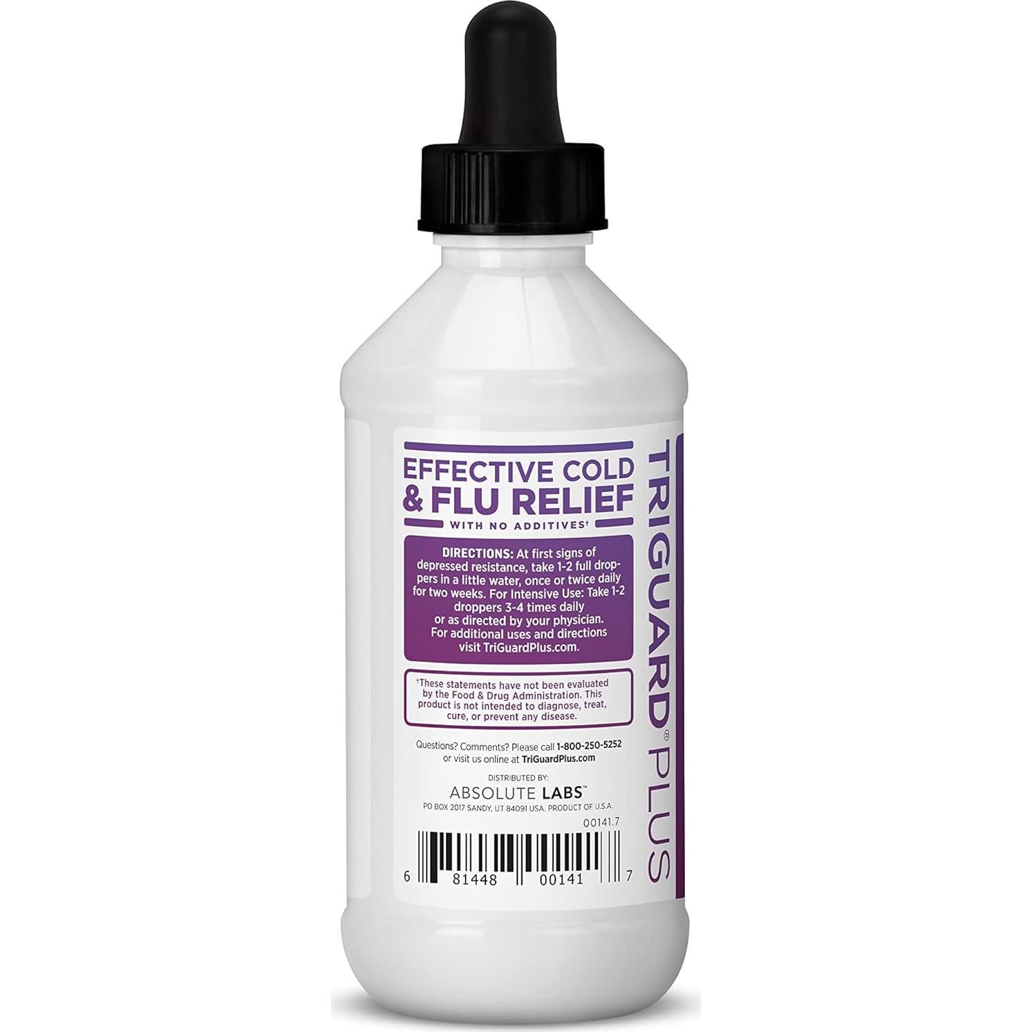 Triguard Plus 100ml | Plata Coloidal + Saúco + Hoja de Olivo