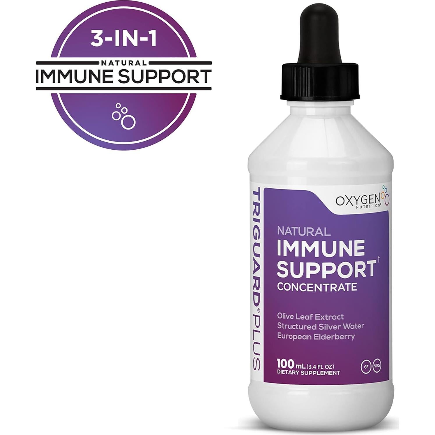 Triguard Plus 100ml | Plata Coloidal + Saúco + Hoja de Olivo