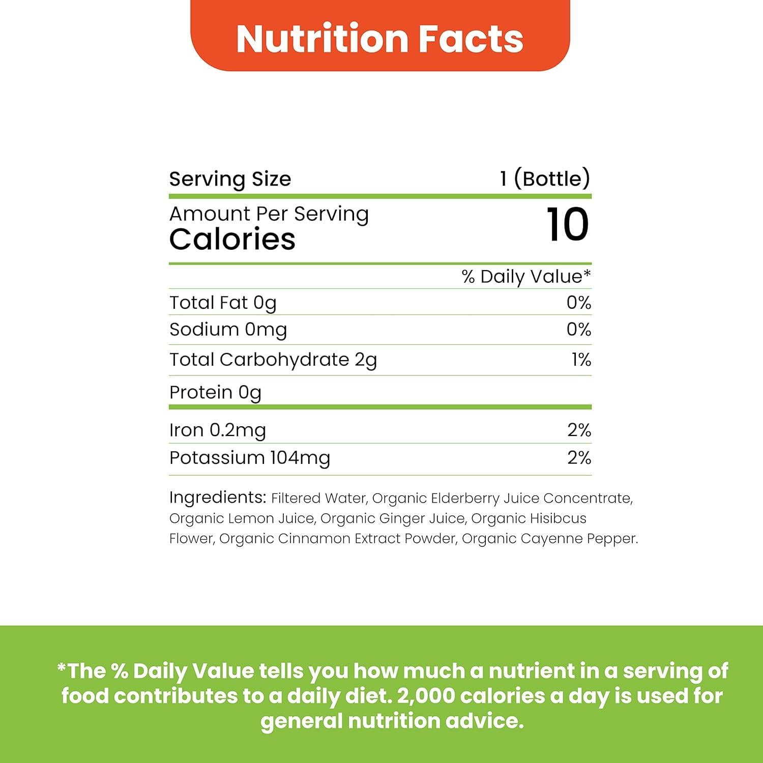 TEAONIC Mi Mojo de Inmunidad - Jugo Herbal Orgánico 12x59ml