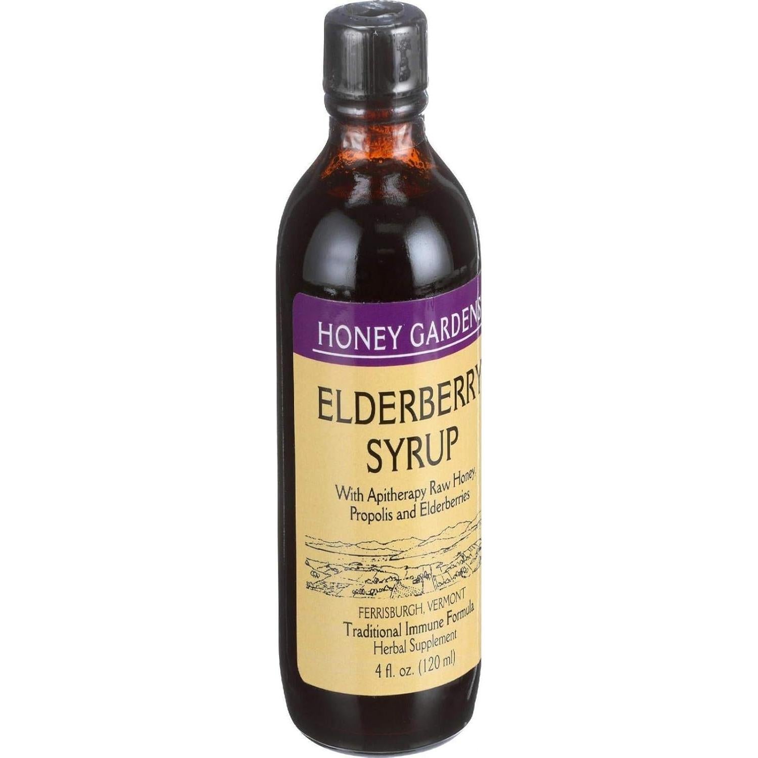 Jarabe de Miel y Elderberry Honey Garden 118 ml Suplemento