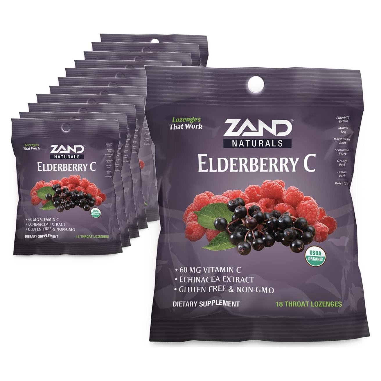 Caramelos Zand Inmunidad con Vitamina C y Equinácea 12 Bolsas