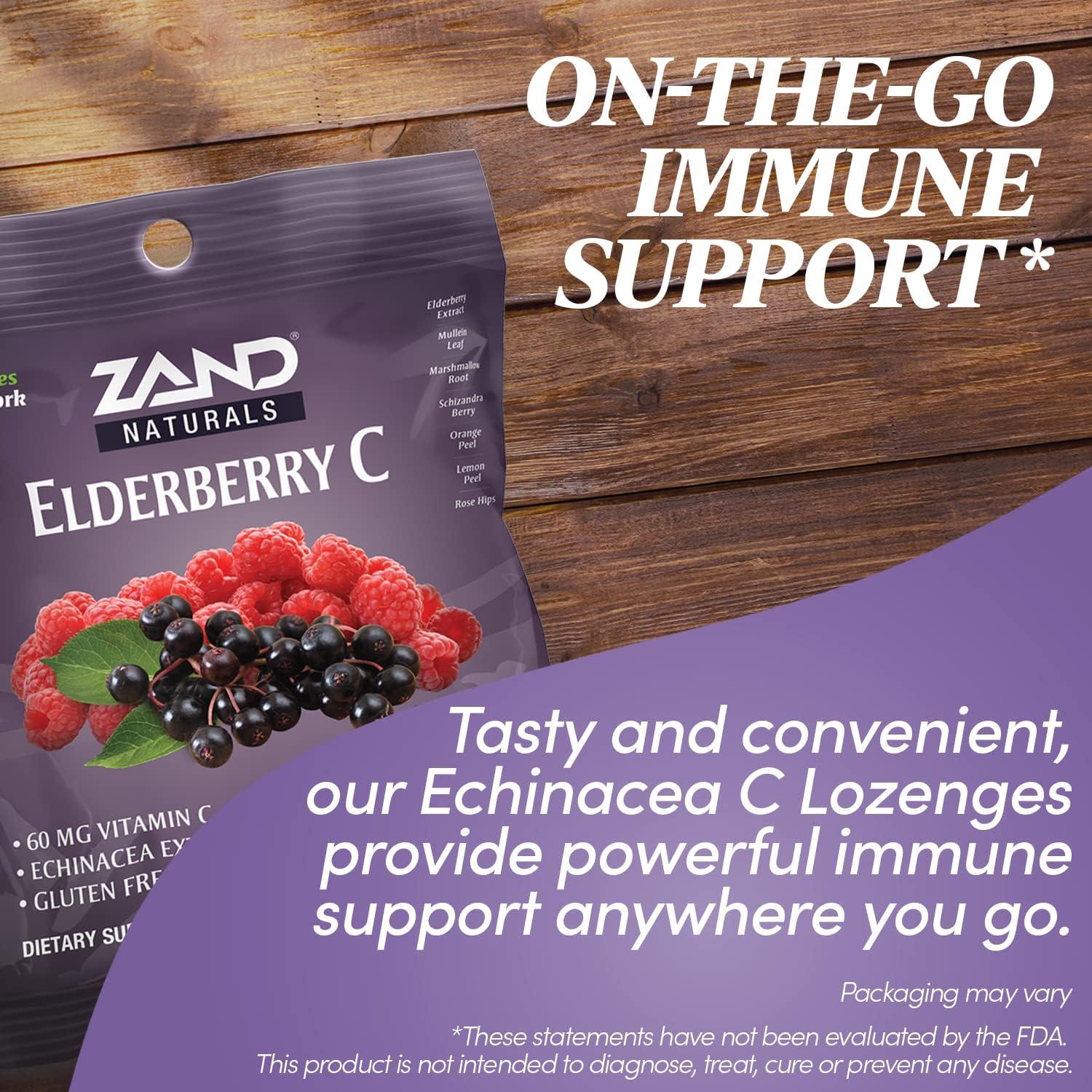 Caramelos Zand Inmunidad con Vitamina C y Equinácea 12 Bolsas