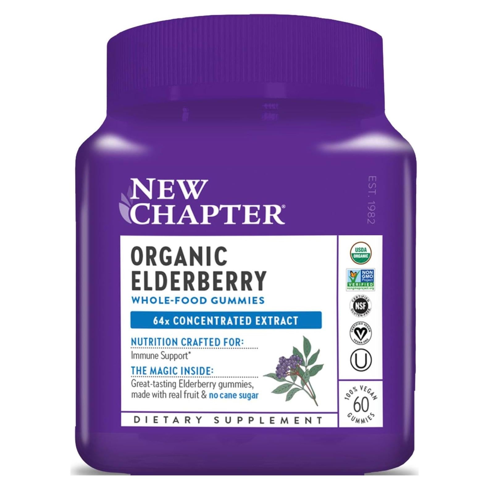 Gomitas Orgánicas New Chapter 60 ct - Soporte Inmunológico