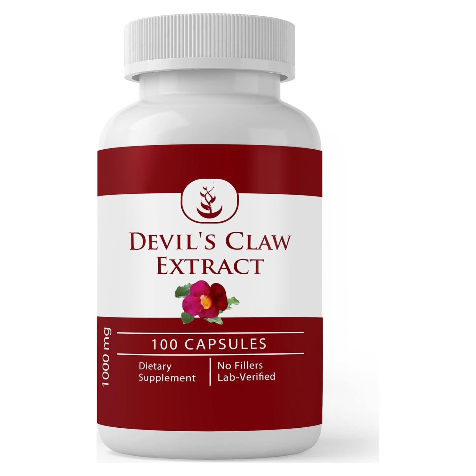 Cápsulas de Extracto de Garra del Diablo Siempre Puro 100 Unidades