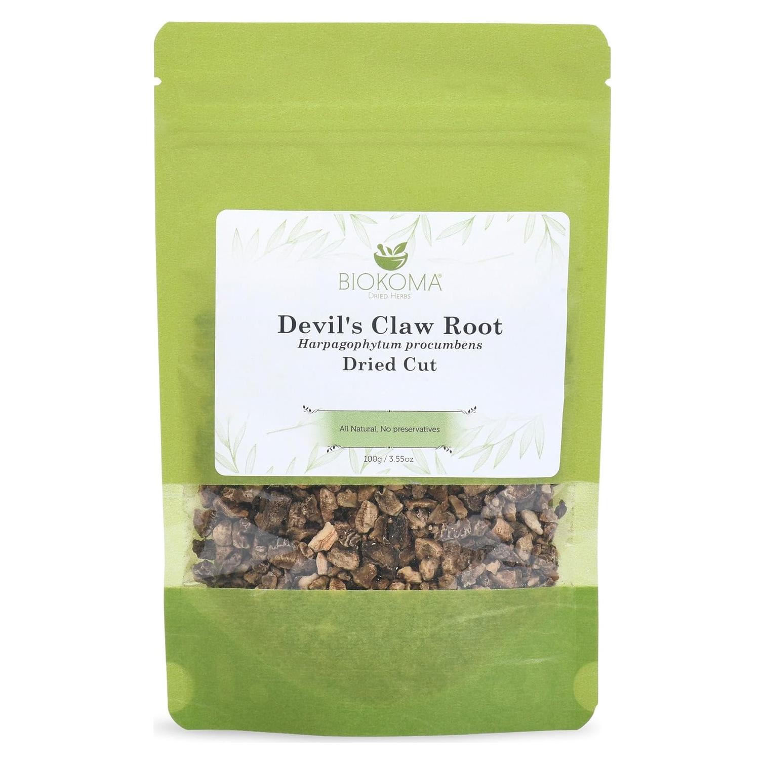 Raíz de Garra del Diablo Biokoma 100g - Té Herbal Natural
