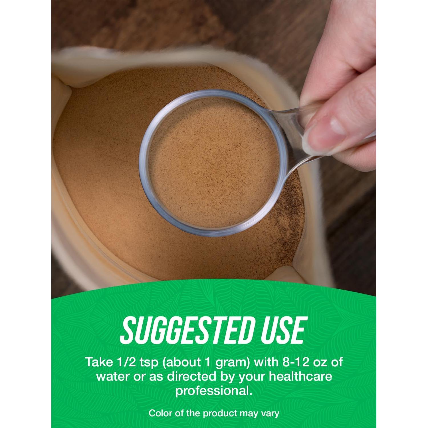 Polvo de Extracto de Garra del Diablo BulkSupplements 100g Vegano