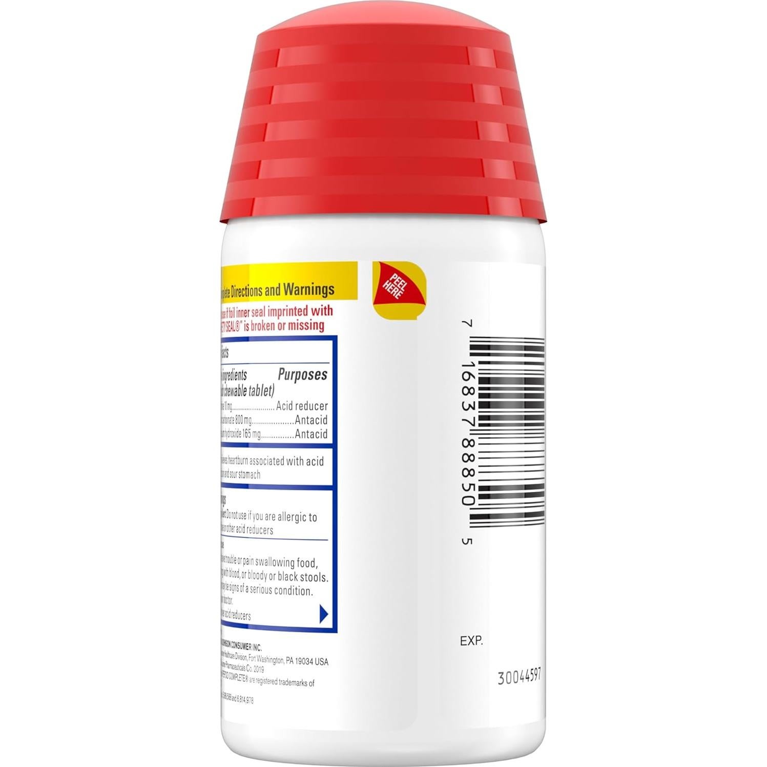 Pepcid Complete Antiacido Masticable Menta 50 Tabletas 10mg