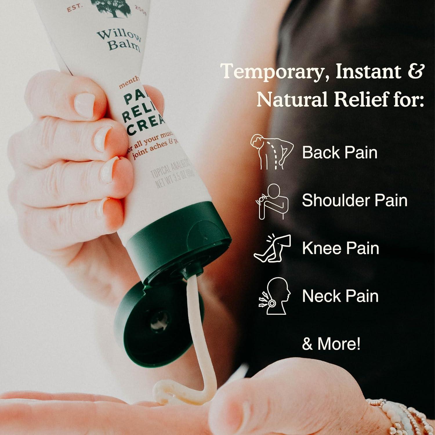 Bálsamo Natural para Alivio del Dolor Nature's Willow 103.5 ml