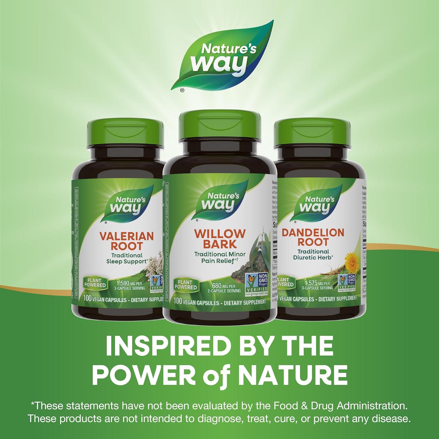 Corteza de Sauce Nature's Way 680 mg 100 Cápsulas Veganas