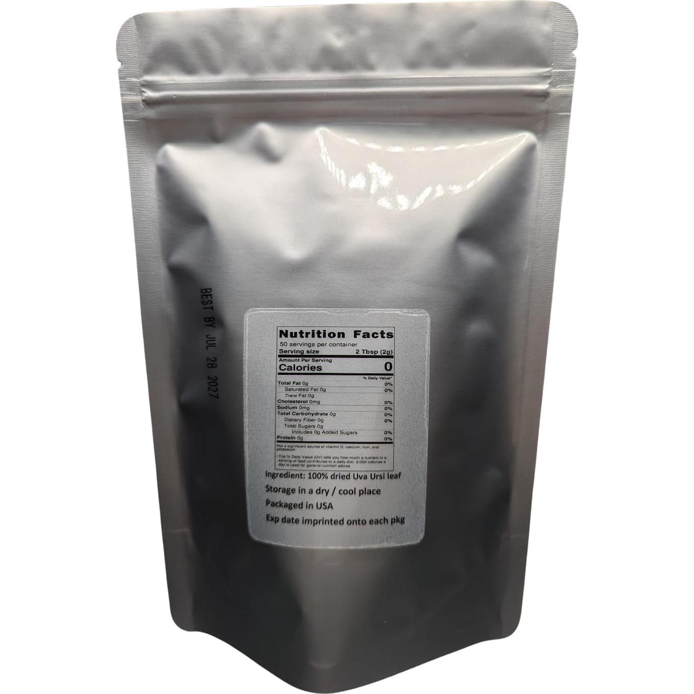 Hojas de Uva Ursi Nature Tea 28.35 g - 100% Naturales