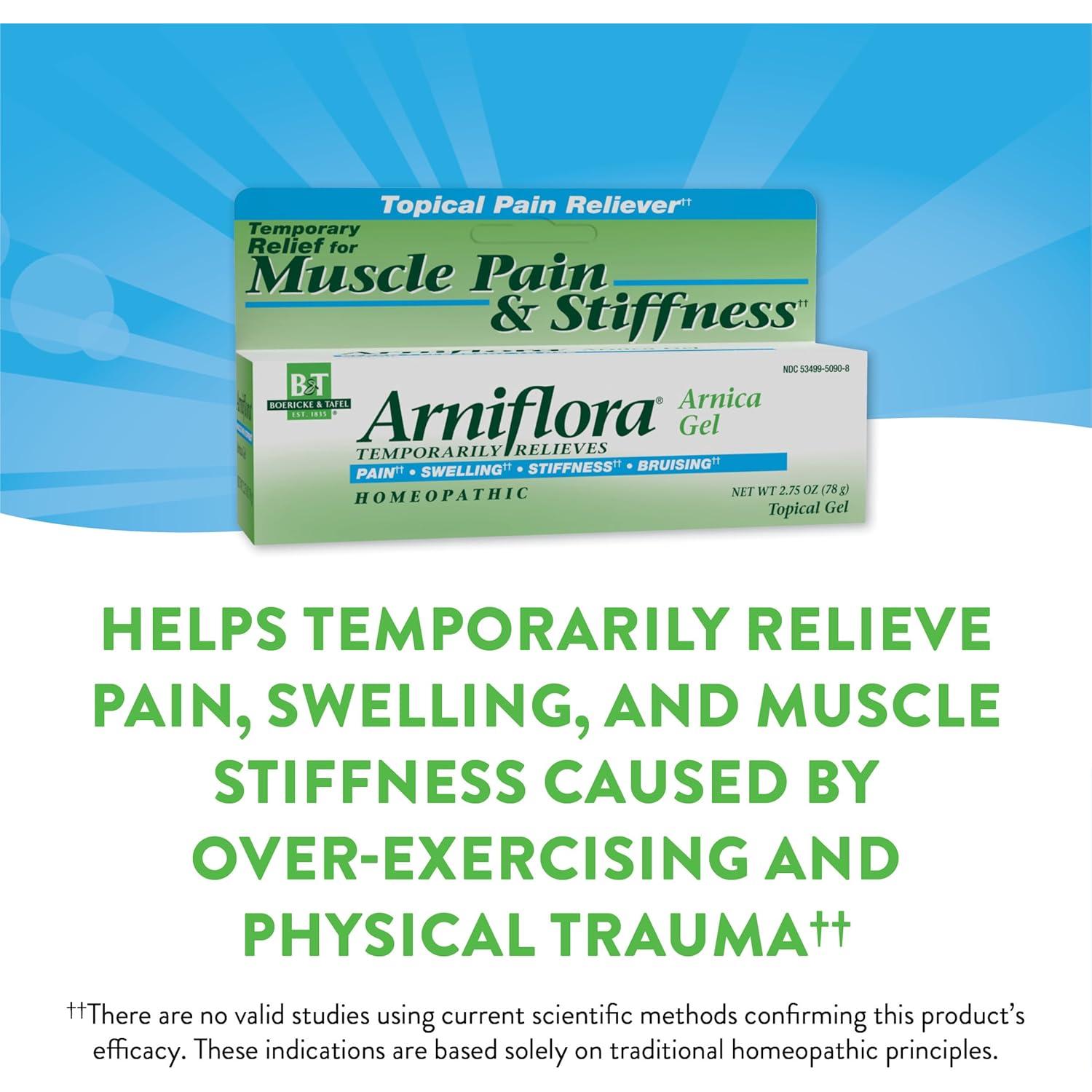 Gel de Arnica Arniflora Boericke & Tafel 77.96 g Alivio Dolor