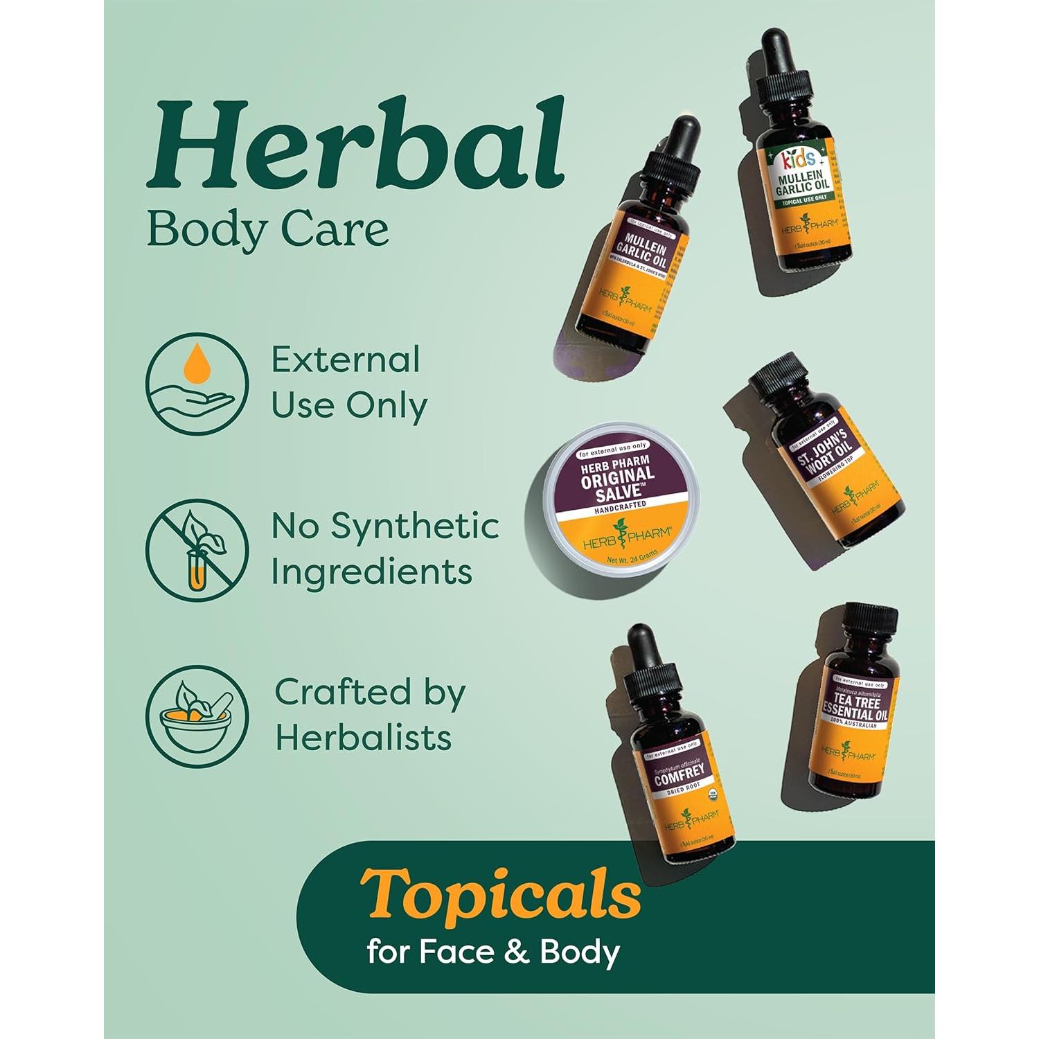 Aceite Orgánico de Árnica Herb Pharm 30 ml - Uso Externo