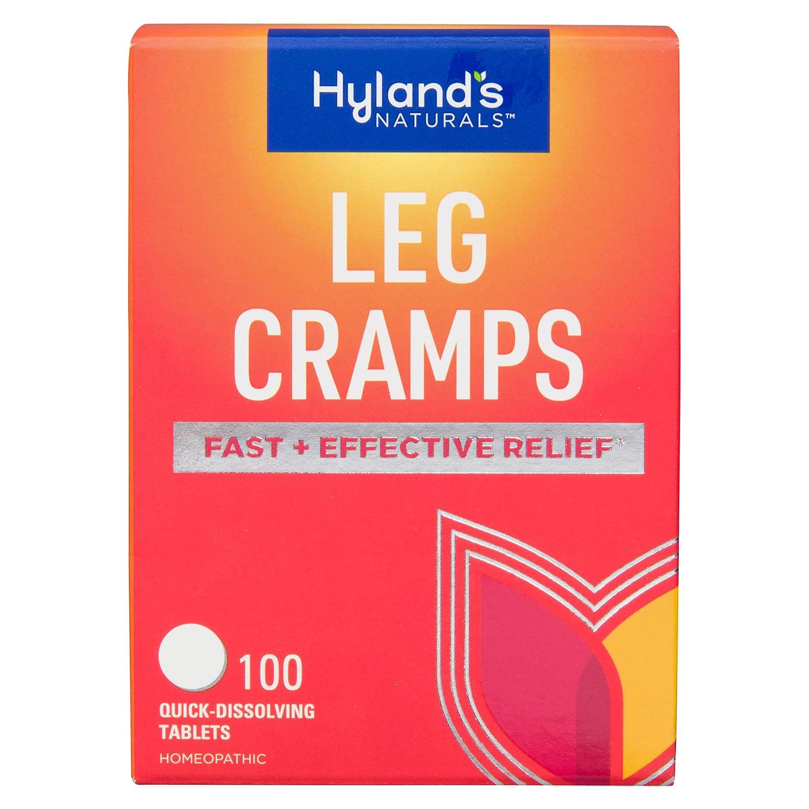 Tabletas para Calambres en Piernas Hyland 100 Unidades Alivio Natural