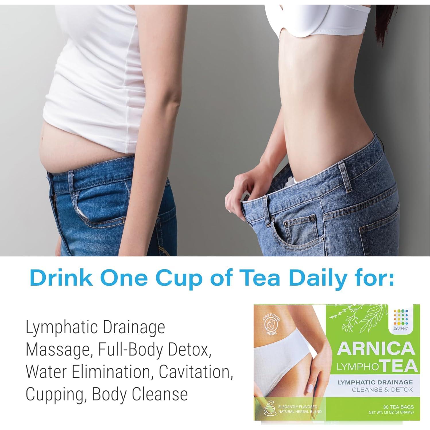 Té de Arnica Bruizex 30 Bolsas - Drenaje Linfático y Recuperación