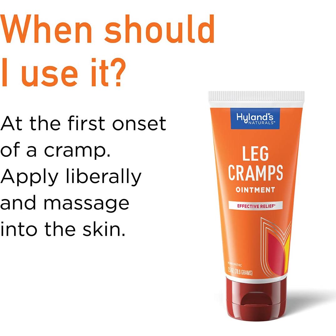 Ungüento para Calambres en Piernas Hyland 70.87 g - Alivio Natural