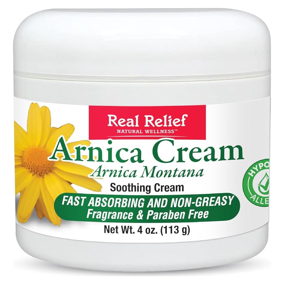 Crema de Árnica Natural Real Relief 113.4 g - Alivio Dolor