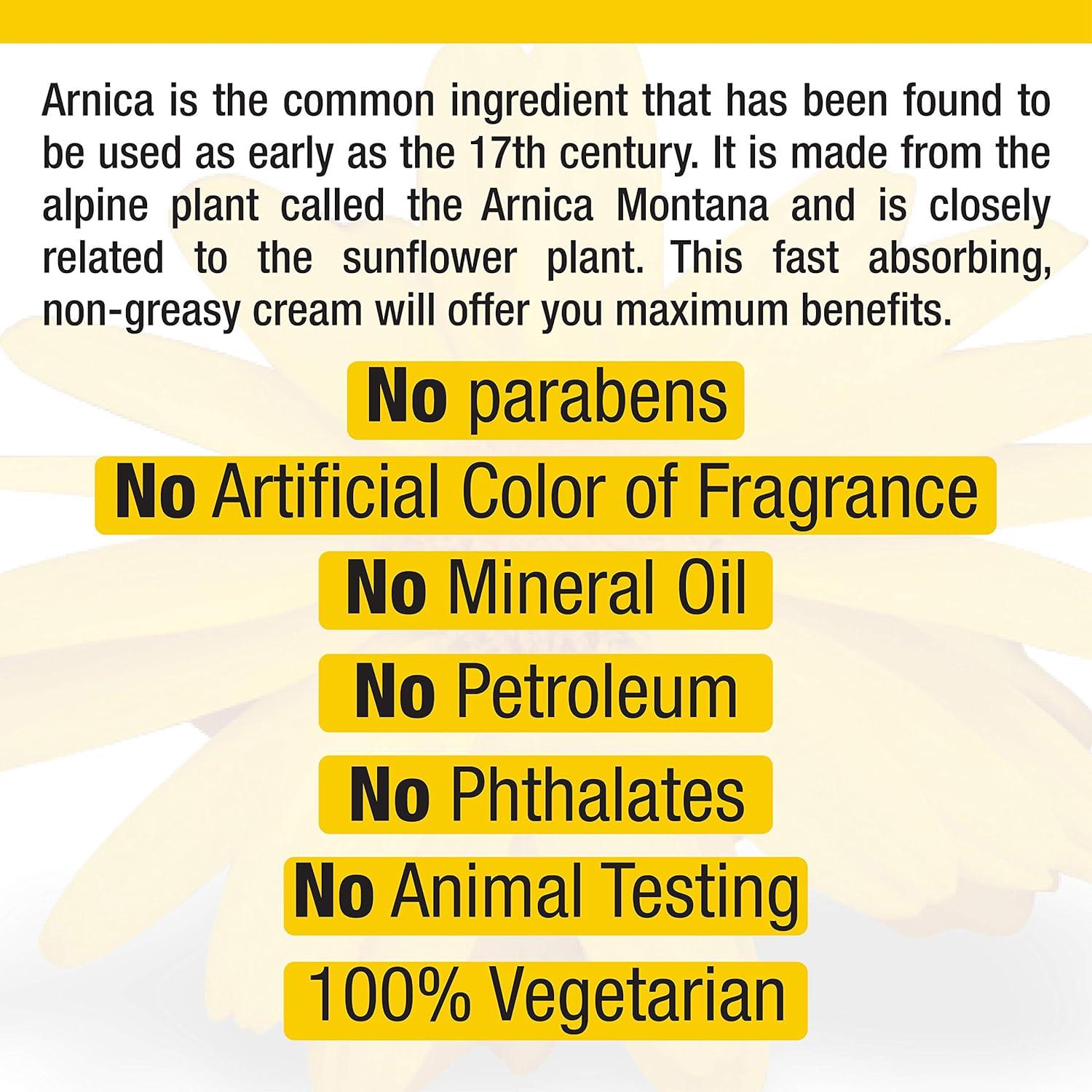 Crema de Árnica Natural Real Relief 113.4 g - Alivio Dolor