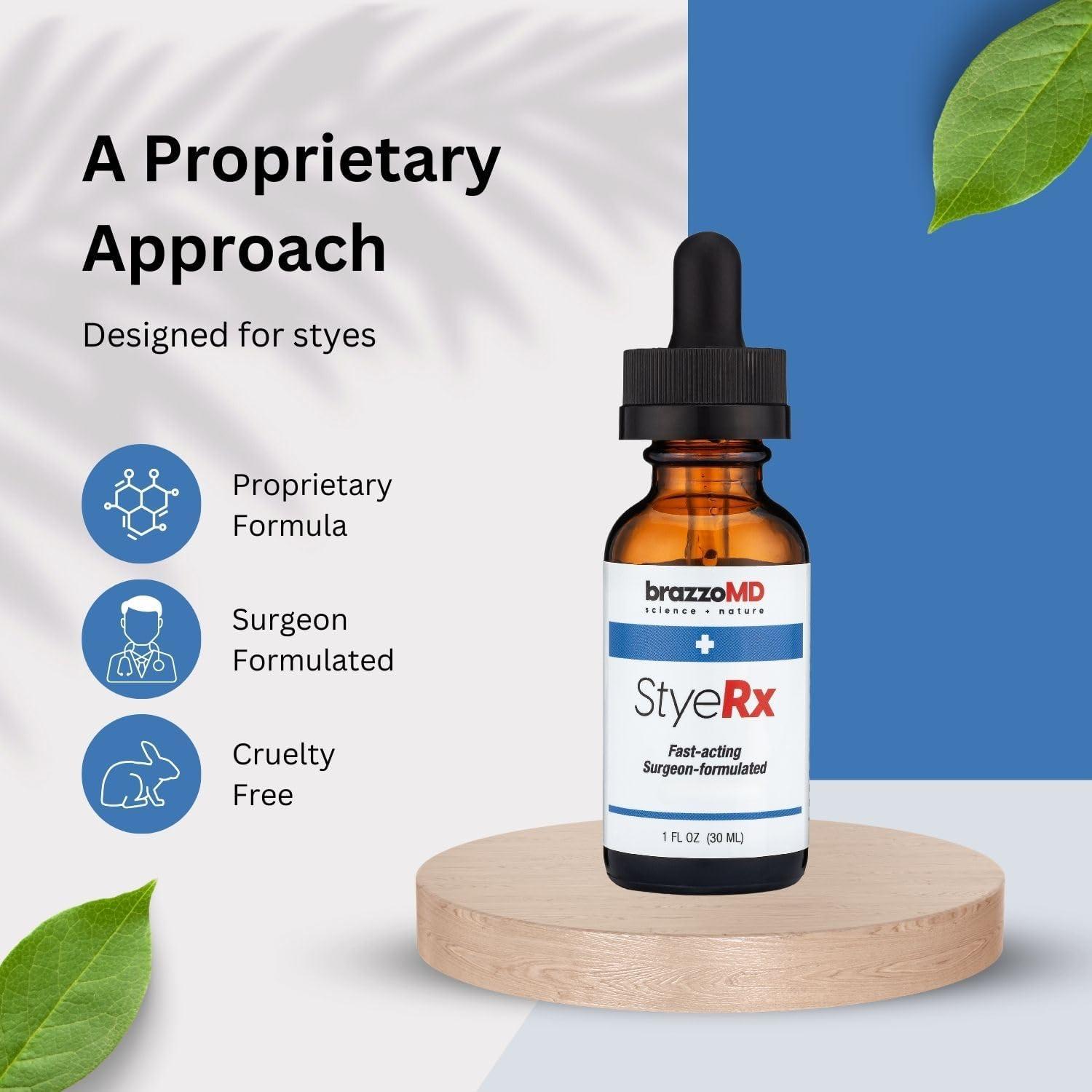 Alivio de Estilos brazzoMD - Fórmula con Árnica y Caléndula 29.57 ml