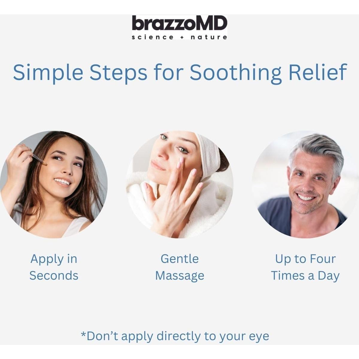 Alivio de Estilos brazzoMD - Fórmula con Árnica y Caléndula 29.57 ml