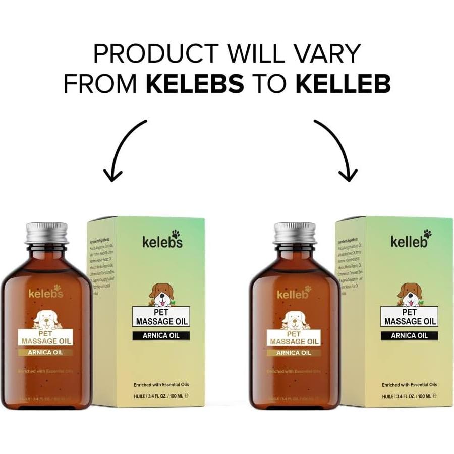 Aceite de Masaje para Perros Kelebs 240g - Alivio Articular con Árnica