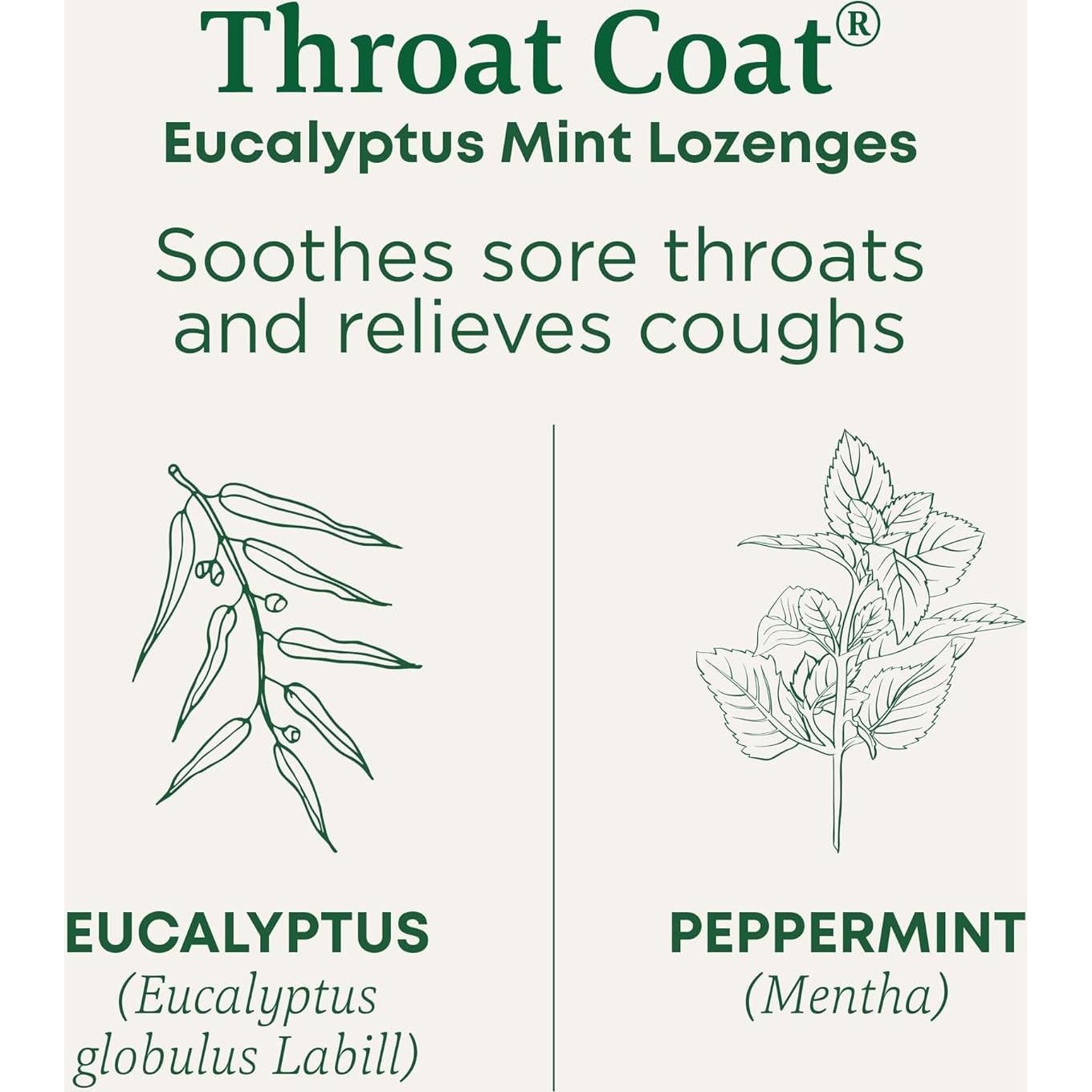 Lozenges Eucalipto Menta Medicinales Tradicionales 16 Unidades