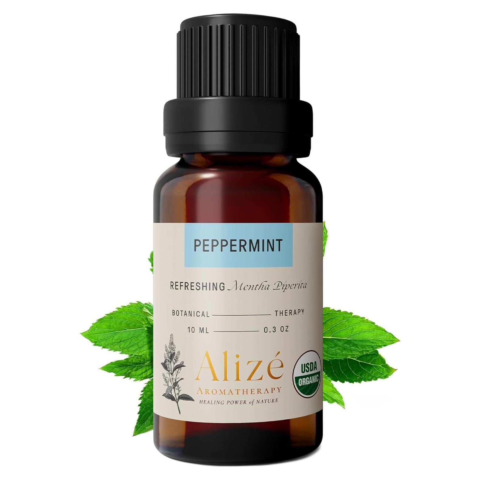 Aceite Esencial de Menta Alizé 100% Puro 10ml Orgánico
