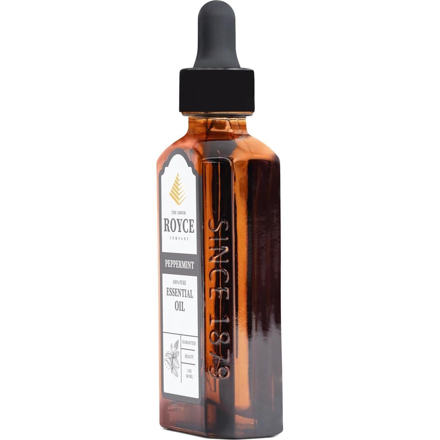 Aceite Esencial Menta Abner Royce 60ml 100% Puro Sin Diluir