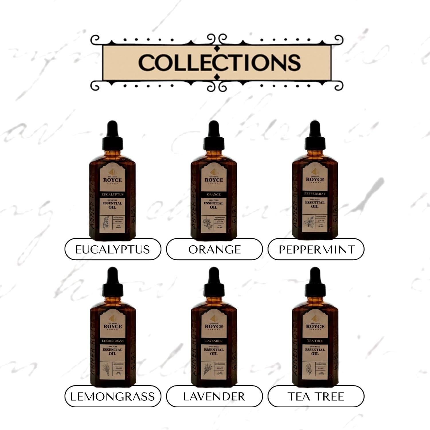 Aceite Esencial Menta Abner Royce 60ml 100% Puro Sin Diluir