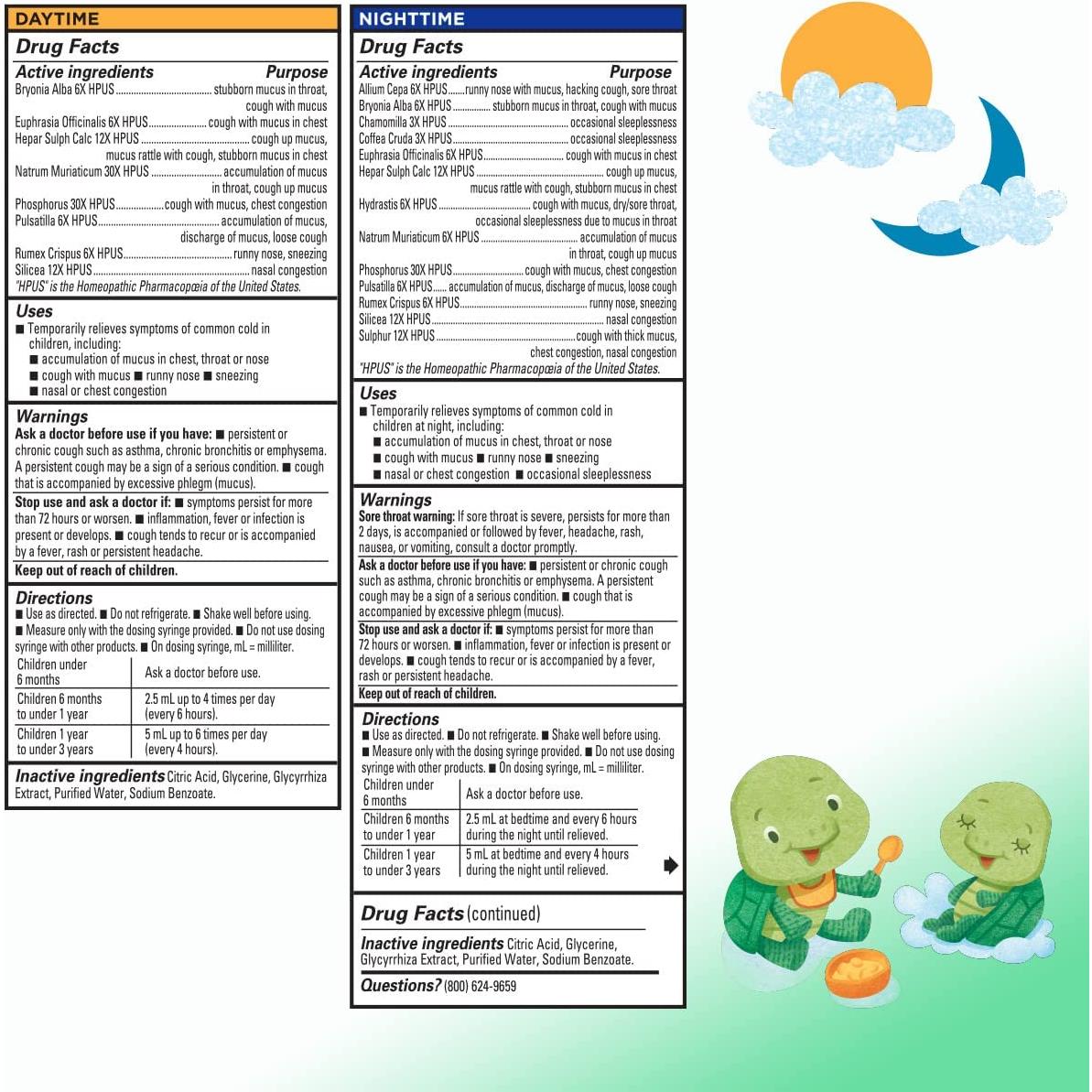Alivio de Mucosidad y Resfriado Hyland's Baby 236.6 ml + Ungüento 49.9 g