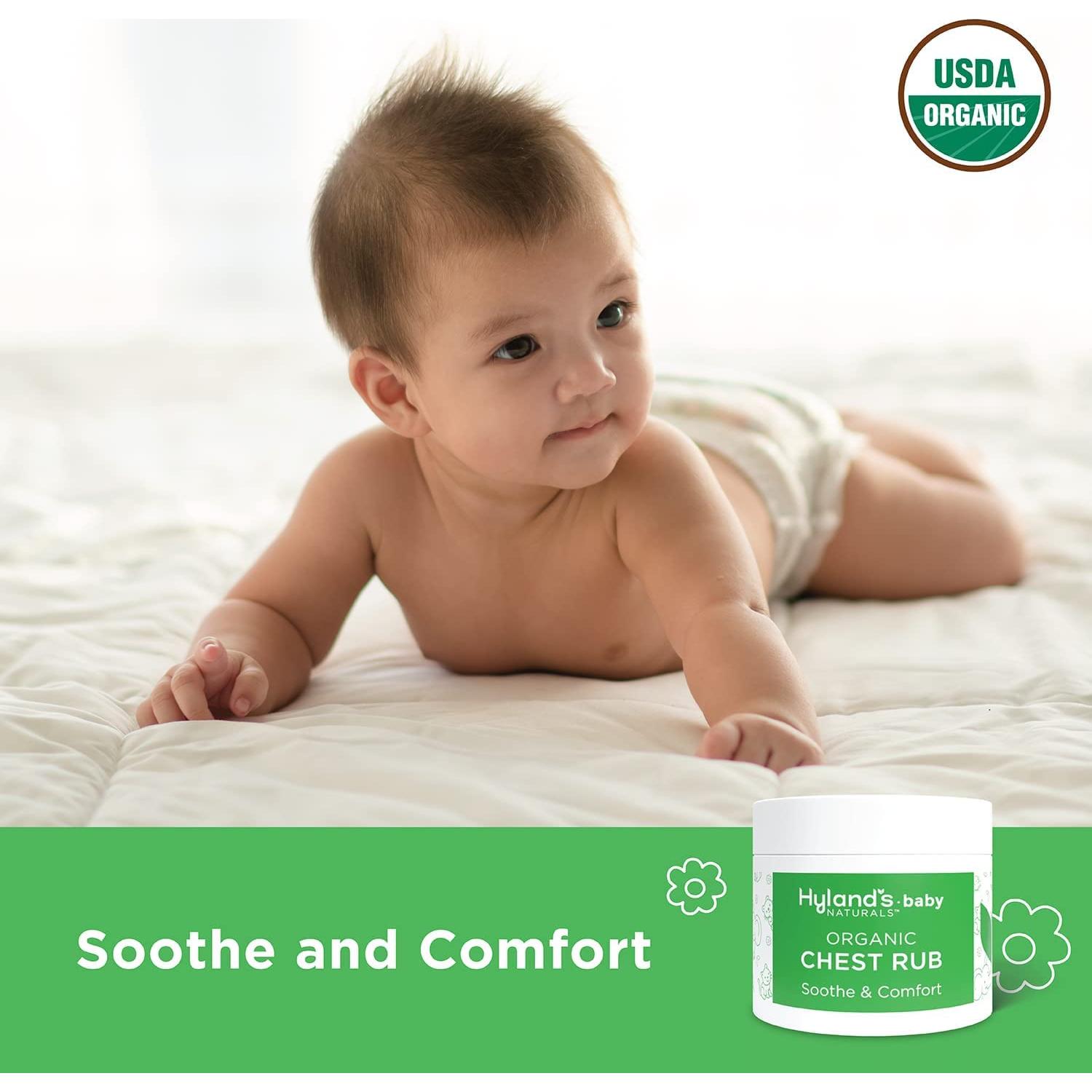 Alivio de Mucosidad y Resfriado Hyland's Baby 236.6 ml + Ungüento 49.9 g