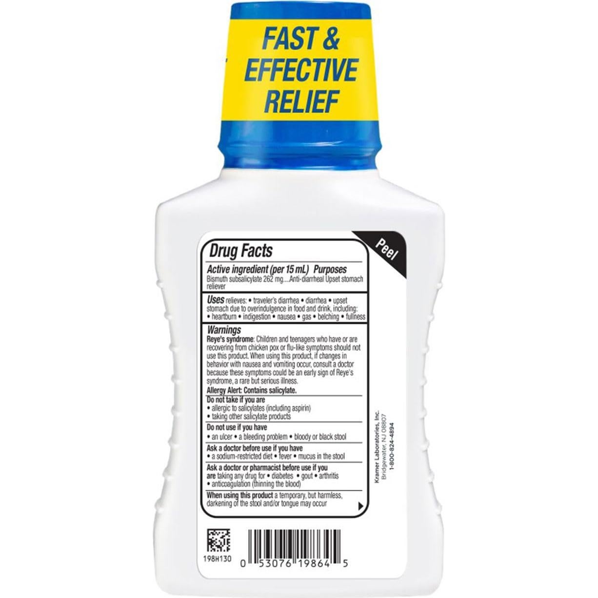 Kaopectate Vainilla 325ml - Medicamento Antidiarreico para Adultos