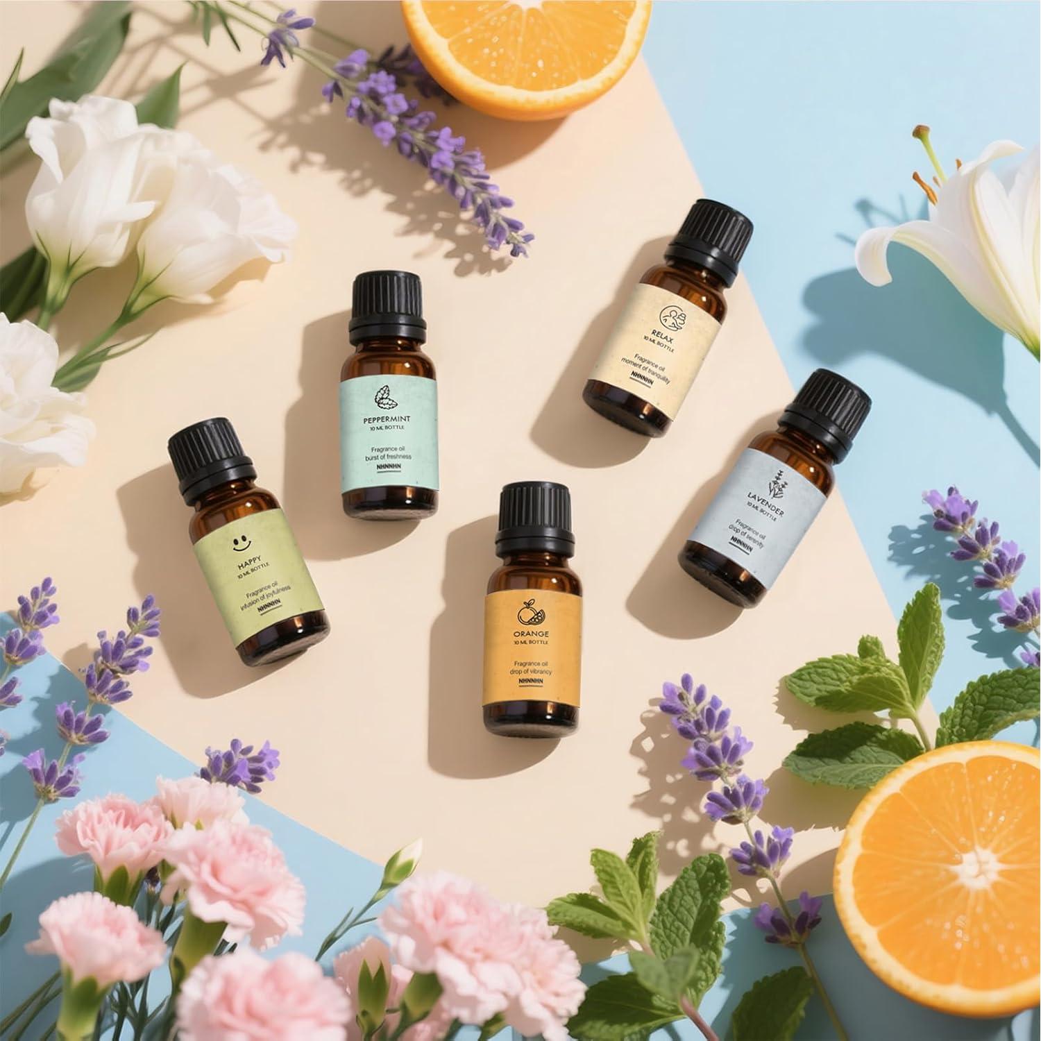 Juego de Aceites Esenciales NHNNHN 6x10ml Aromaterapia