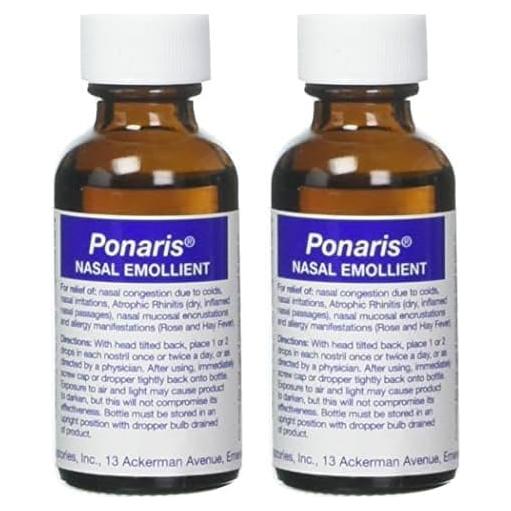 Ponaris Nasal Emoliente Jamol Laboratories 56.7 g (2 Paquetes)