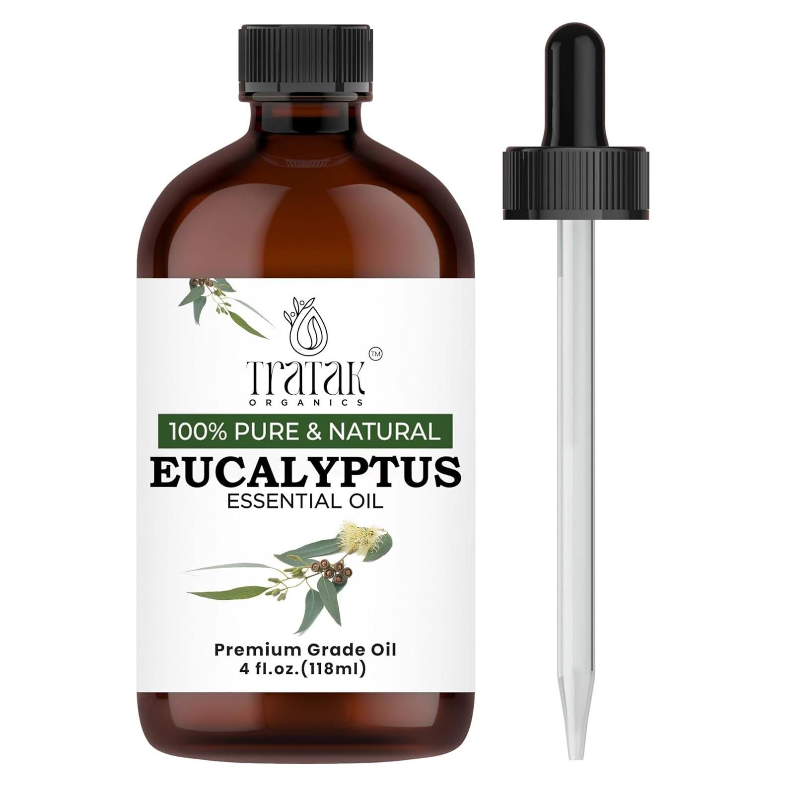 Aceite Esencial de Eucalipto Tratak 118.3ml Grado Terapéutico