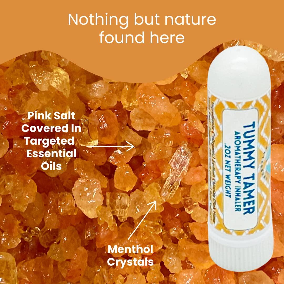 Inhalador de Nauseas Tummy Tamer Stripped 2PK - Aromaterapia Natural